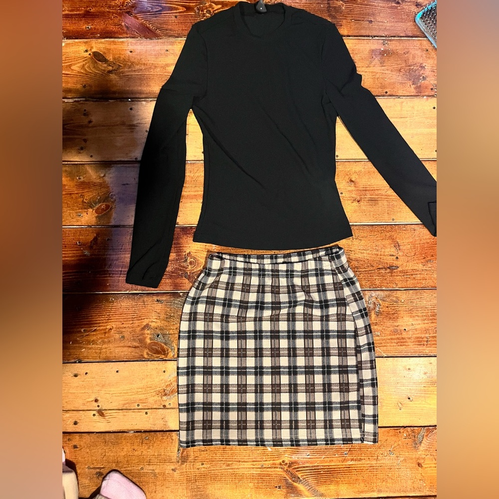Skirt and top